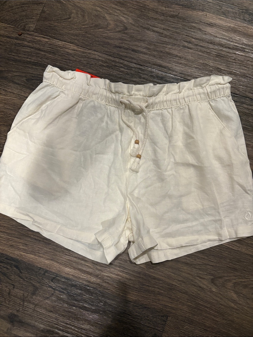 FREE in bundle NWT Hang Ten Cream Elastic Waist Casual Shorts medium